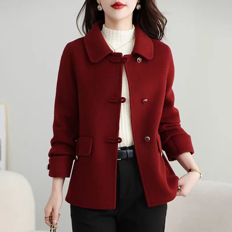 高端毛呢羊毛时尚外套