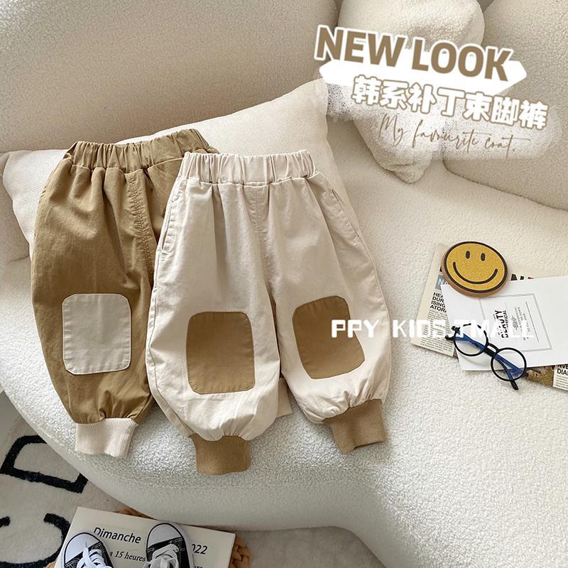 儿童春秋休闲裤洋气百搭裤子