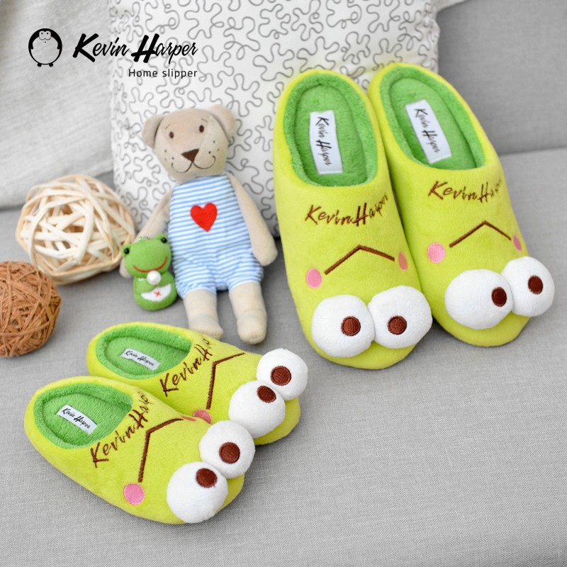 Pantoufles enfants en suède pour hiver - semelle EVA - Ref 1017119 Image 1