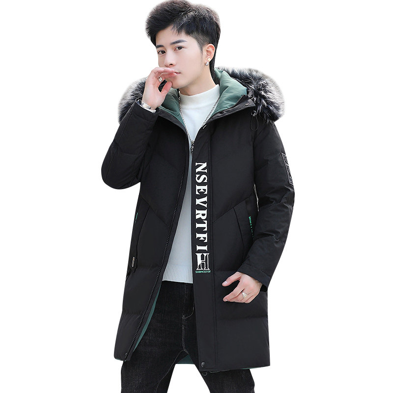MY1668-P130主推冬季新款棉衣大毛领连帽加厚中长款棉服XZ313B-1,男装棉衣,星座310B-3