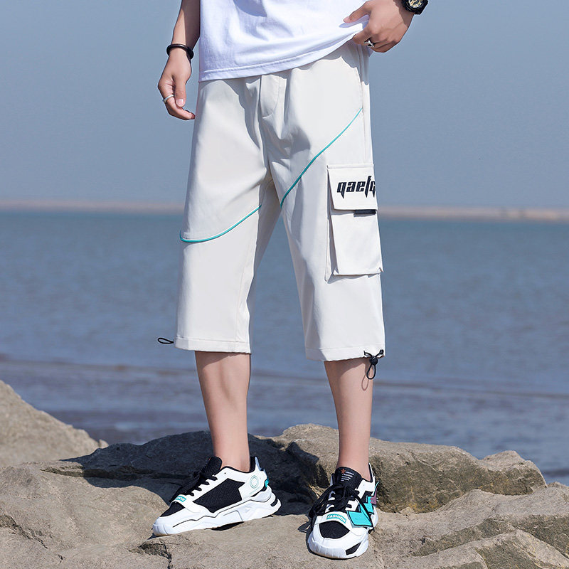 2021短裤男士夏季潮流时尚工装七分裤XZ313B-1-K2005-P28,男装休闲裤,星座310B-3
