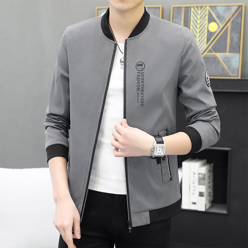 2022春季新款男士棒球领夹克休息外套XZ313B-1-J,男装夹克,星座310B-3