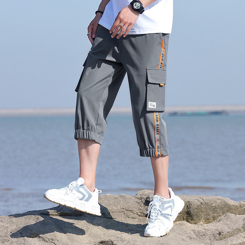 2021主推男士夏季新款潮流休闲时尚工装七分裤XZ313B-1-K2007-P28,男装休闲裤,星座310B-3