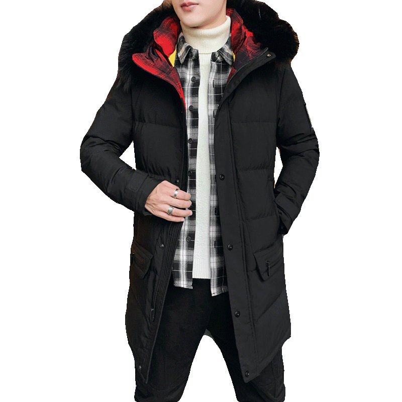 主推加厚棉服男士中长款大毛领连帽棉衣外套XZ313B-1M1958-P125,男装棉衣,星座310B-3
