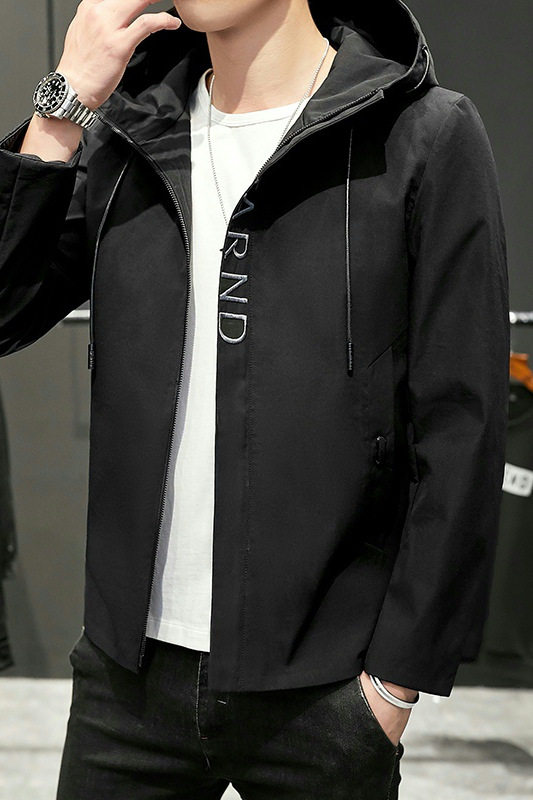 秋季新款休闲连帽夹克男士潮流韩版外套上衣XZ313B-2-NS03-P53,男装夹克,星座310B-3