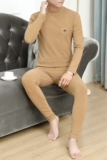 秋冬男士休闲精品德绒半高领双面绒保暖套装XZ313B-1-T2199-P60，男装休闲套装，星座310B-3