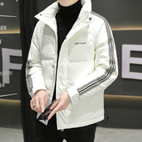 店主风羽绒服冬季男士80白鸭绒立领羽绒外套XZ313B-1-Y802-P160，男装棉衣，星座310B-3