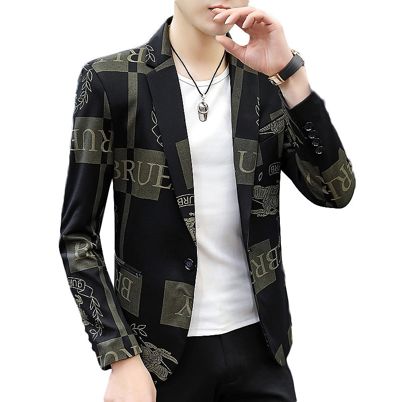 2021秋季新款男士时尚修身小西服外套XZ313B-1-XF8810-P90,男装西服,星座310B-3
