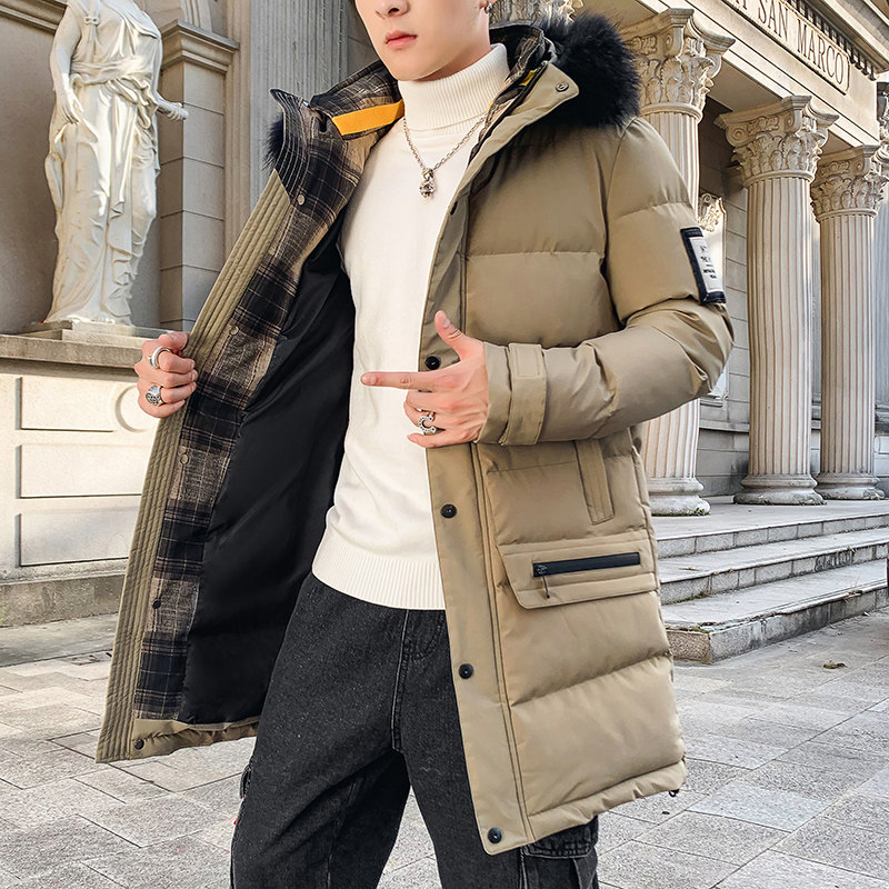 大货主推棉服男中长款大毛领连帽棉衣外套XZ313B-1M1958-P125,男装棉衣,星座310B-3
