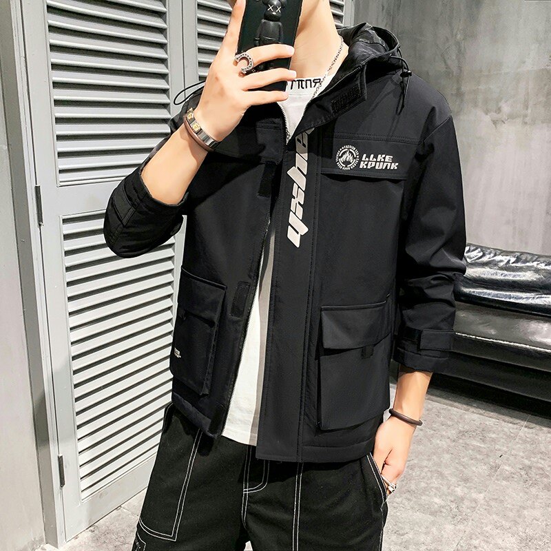 主推款秋季新款男士时尚变色连帽工装夹克外套XZ313B-1-JK688-P73,男装夹克,星座310B-3