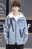 夹克男春季新款潮流ins男士连帽外套XZ313B-1-J，男装夹克，星座310B-3