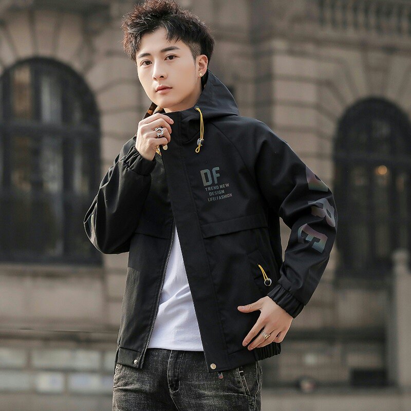 2021秋季新款潮流ins男士时尚连帽工装夹克上衣XZ313B-1-JK03-P70,男装夹克,星座310B-3