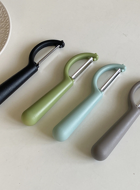 丝丝小物 多功能水果蔬菜刨皮刀简约风削皮器甘蔗苹果刮皮神器