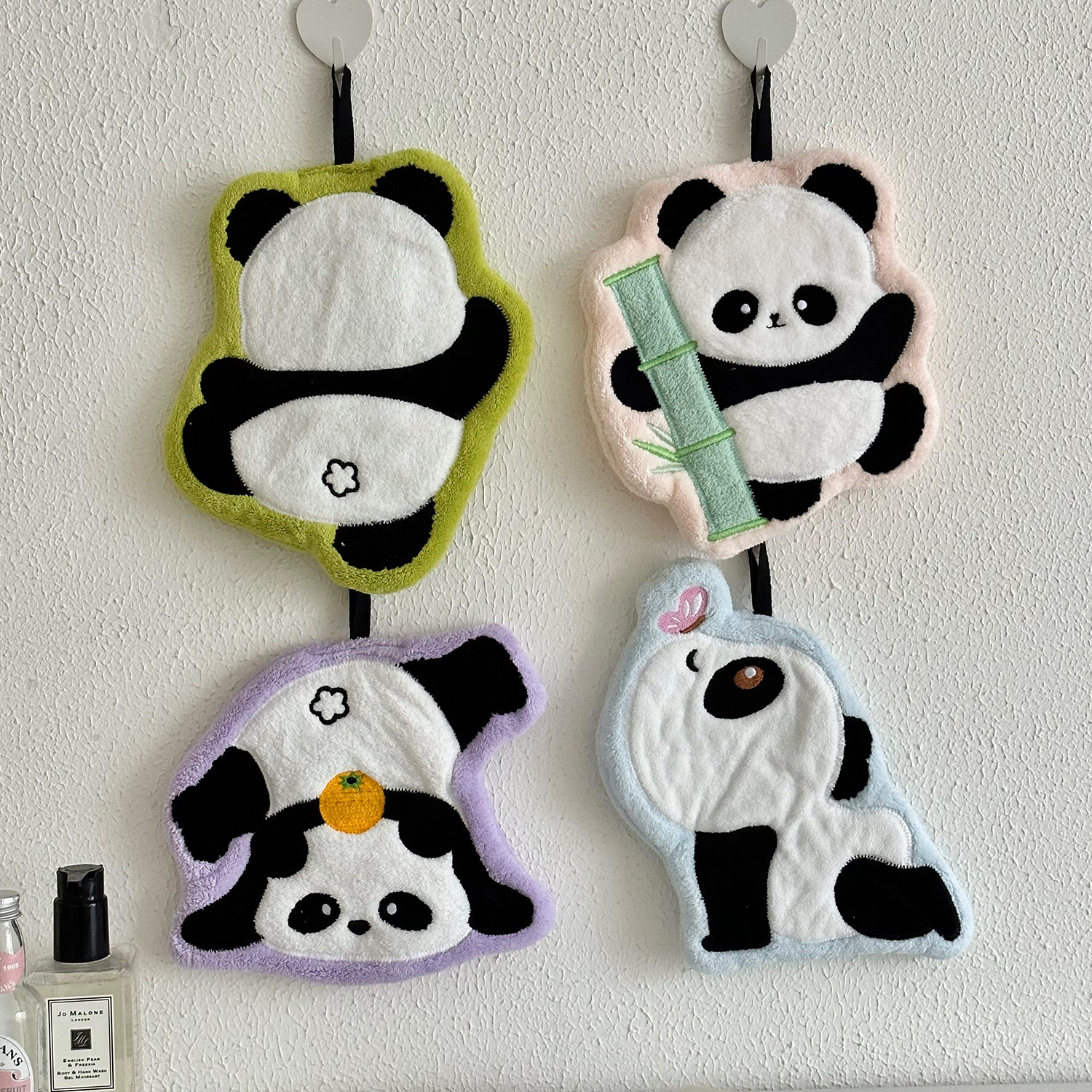 /超可爱/熊猫擦手巾挂式超强吸水加厚双层瞬吸家用干手巾厨房毛巾,家庭/个人清洁工具,厨房擦手巾,淘宝优惠券,粉丝福利购,淘宝优惠卷