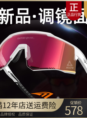 高特骑行眼镜日夜两用变色太阳镜男自行车跑步防风护目镜GT67020