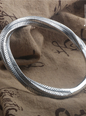 银手镯子鱼男士恋人莫比乌斯情侣