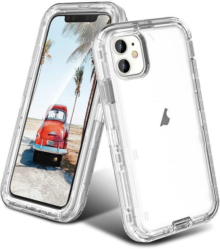 苹果16ProMAX软胶硬壳简约三防壳