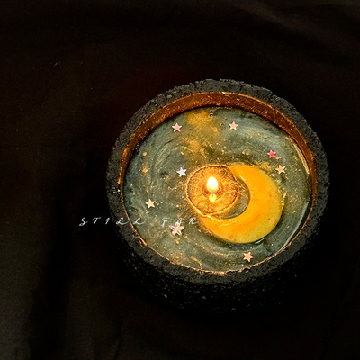 STILL【月亮融化了】ins小众氛围感香薰蜡烛家用室内送女生日礼物