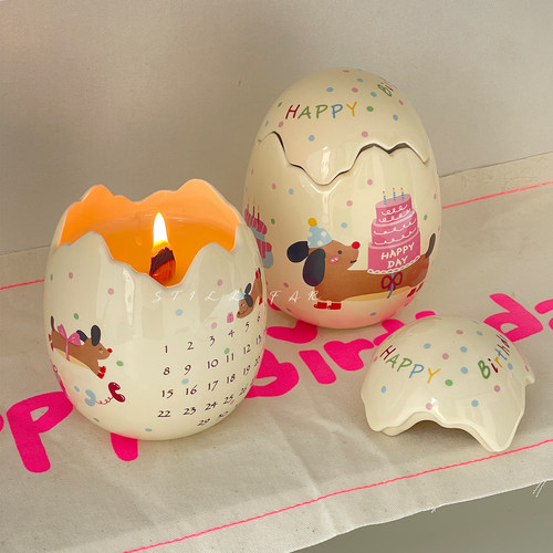 STILL【生日蛋】小众高级香薰蜡烛送男女生闺蜜有意义的生日礼物