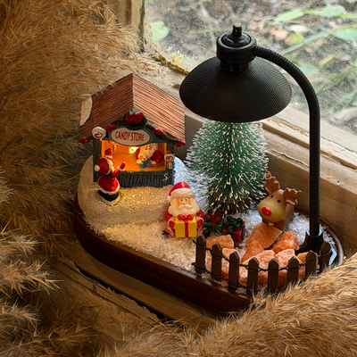 STILL圣诞雪夜】扩香石无火香薰桌面摆件小夜灯送男女圣诞节礼物