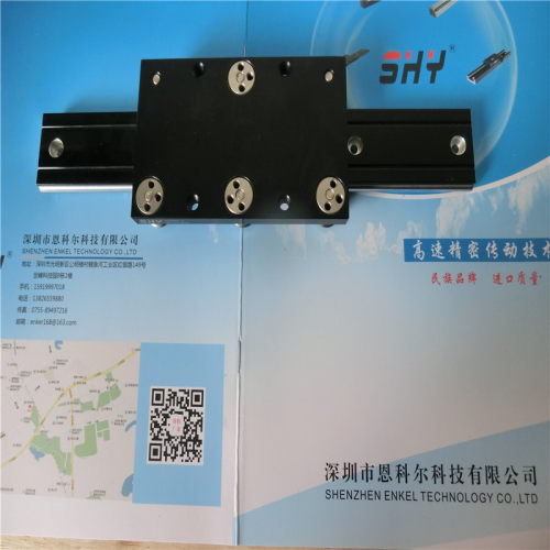 OLGB35-6家具路轨滑块，外置轨道，家具路轨厂家，双轴心滚轮导轨