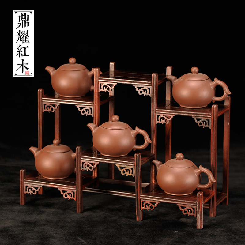 工艺品多宝格古玩架装饰酸枝木