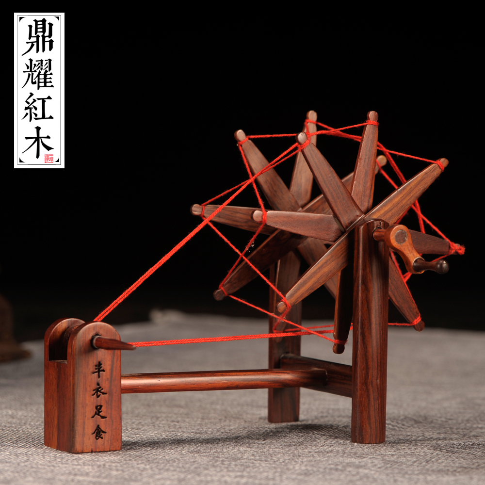 国风田园微型平板车石臼明清