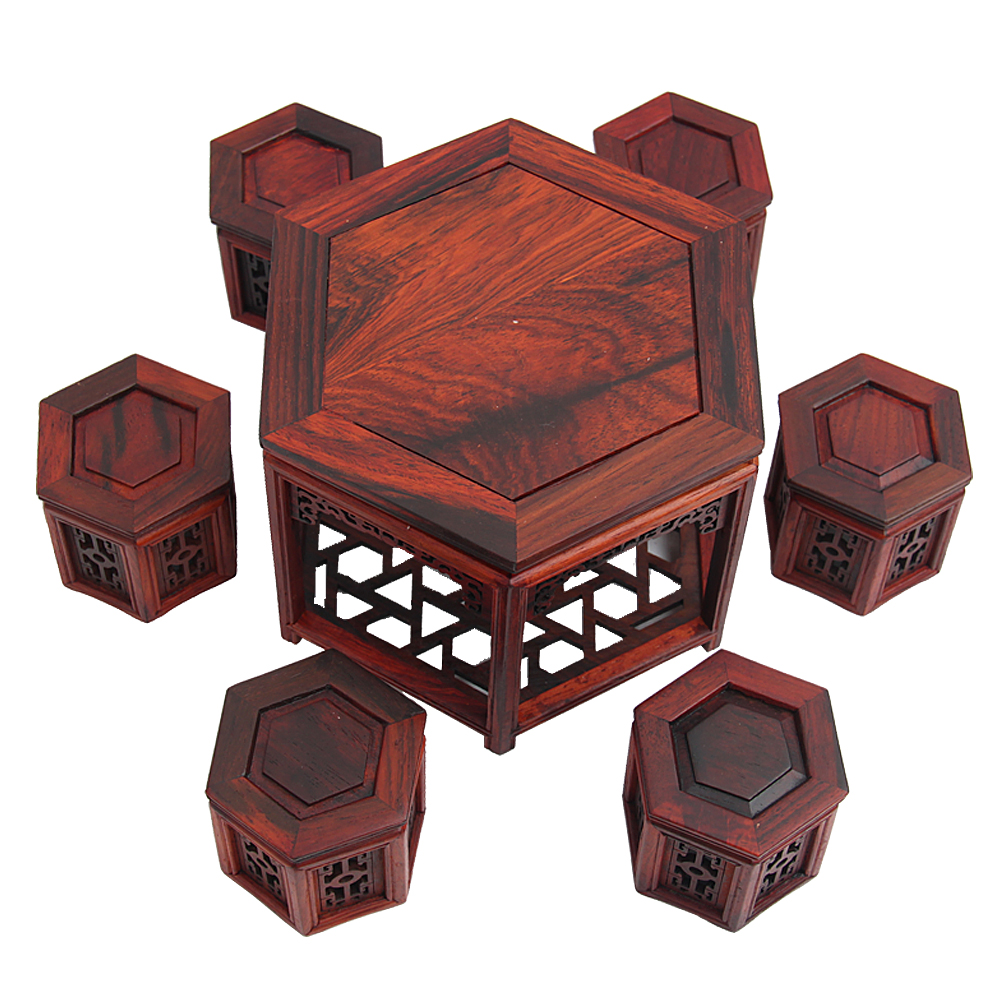 红酸枝 明清模型家具 八仙桌