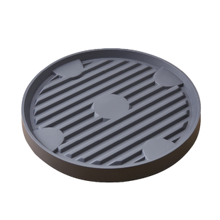 可移动花盆托盘带轮底托花盘托垫底碟透气隐藏万向轮花盆底座托盘