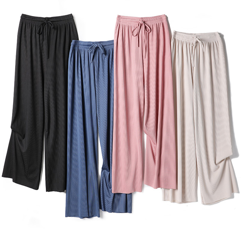 Concubine Casual pants Show thin Ice cream summer Thin section Wide leg pants Paige Easy Straight Drape trousers 024in the Women's clothing/Boutique , Pants , Casual pants  category - from Buy2taobao.com to provide professional Taobao agent buy service