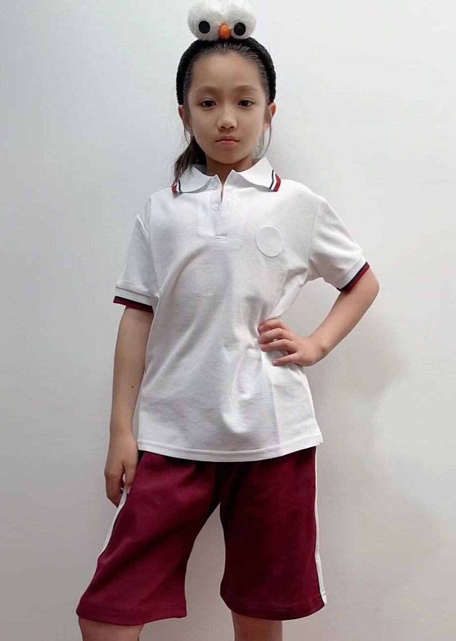 松江小学生夏季校服短袖T恤新闵华政新桥新叶云龙九亭叶榭佘山