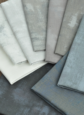 进口纯棉手工拼布MODA Glorious Autumn 灰色系油漆晕染10色1/4码