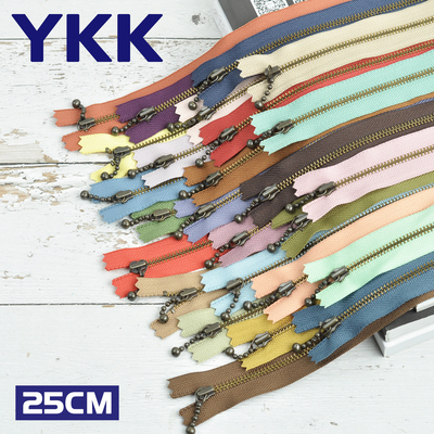 12/15/20/25cm/3号正品YKK青古铜拉链/水滴头/手工布艺辅料 51色