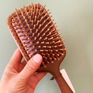 花漫多按摩梳气囊气垫卷发梳女士蓬松梳头部头皮木梳梳子礼物大号