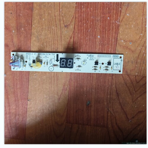 适用格力空调显示板按键板GRZ63-C V1