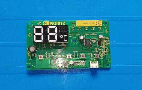 适用NORITZ能率13升E4燃气热水器显示板控制面板