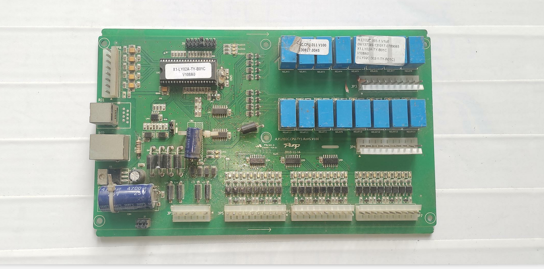 适用中央空调空调A.P.LY02C.CPU-TY1-ROHS V100 X1-LY02A-TY-B01C