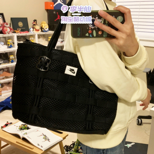 NIKE耐克Air Tote Bag大容量女子单肩手提托特包菜篮子CU2607-010