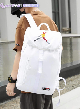 耐克NIKE AIR JORDAN串标彩色字母大容量运动学生双肩书包 9A0254