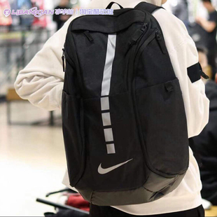 耐克NIKE 学生大容量篮球精英气垫运动电脑双肩包书包 DA1922-011