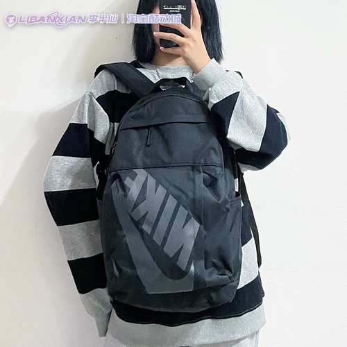 Nike, спортивный школьный рюкзак подходит для мужчин и женщин для отдыха для путешествий