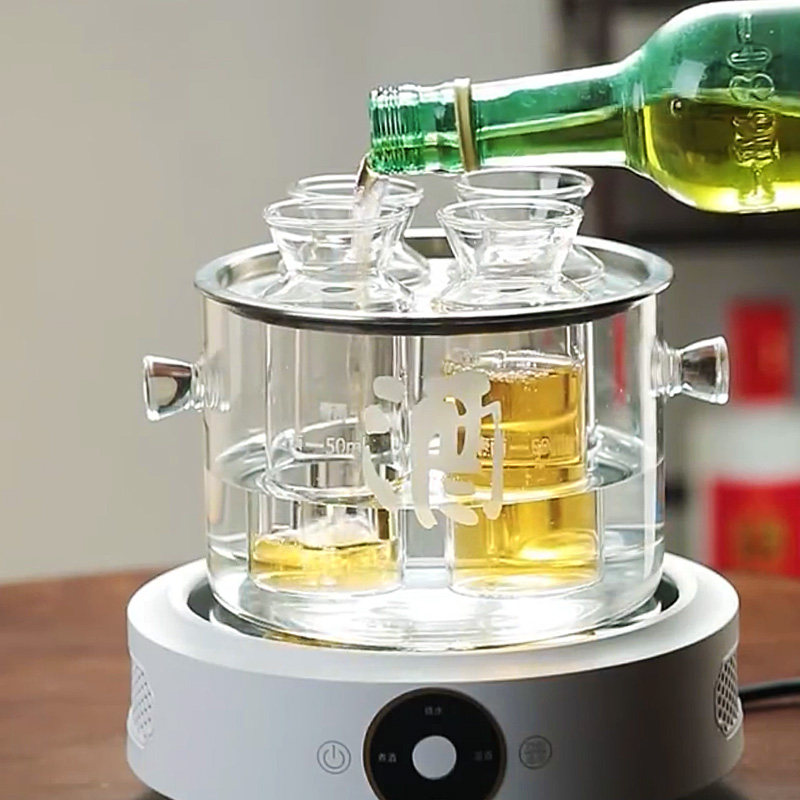 热黄酒专用温酒器套装家用耐热温酒器分酒器白酒壶烫酒暖酒器酒具