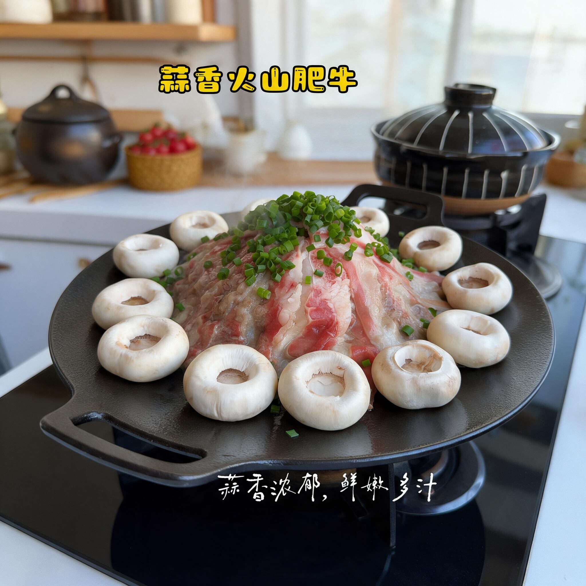 【TOP*1无涂层铸铁烤盘】