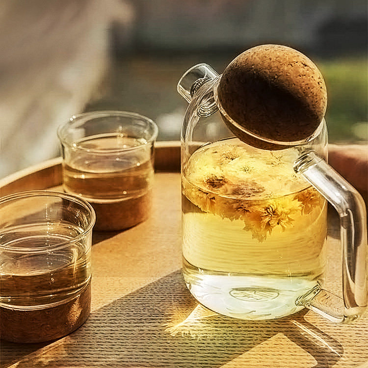 【TOP*1新品耐高温花果茶壶】