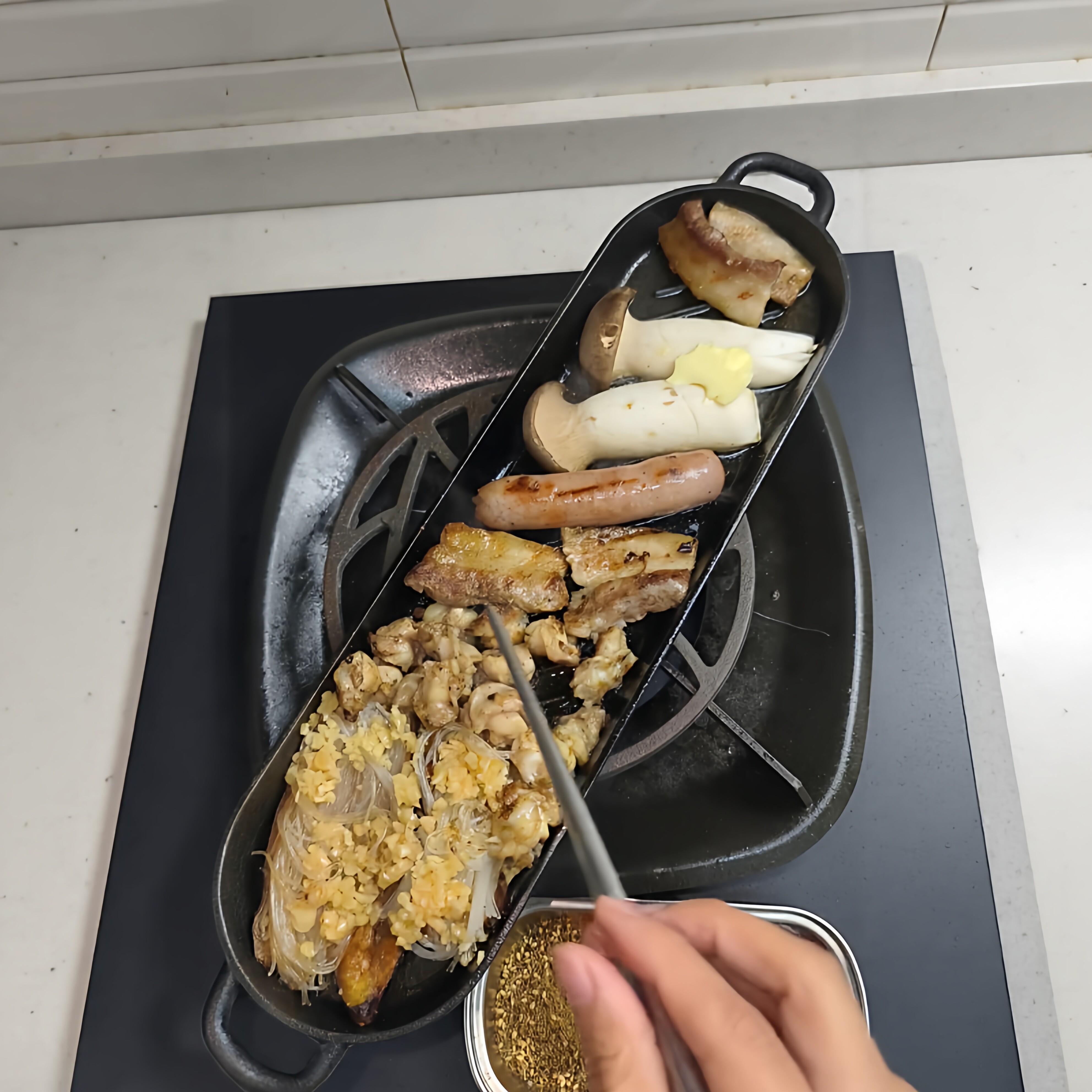 【小型烤肉盘铸铁第一】