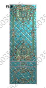 洋花精雕图 灰度图 铜铝 门花 门板  护墙板 木饰面板 雕刻图 jdp