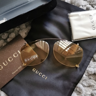 美国直邮代购 GUCCl 墨镜夹片 近视眼镜搭配用 $400