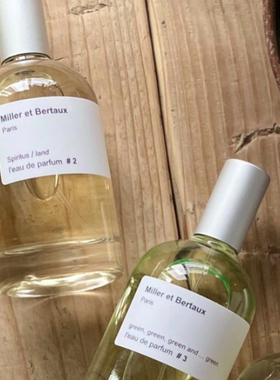 Miller et Bertaux米勒博涛斯双重薄荷梵天玫瑰男士女士中性香水