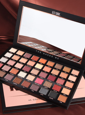 s.f.r color多色纸本眼影盘跨境新品儿童舞台彩妆化妆师专用调色