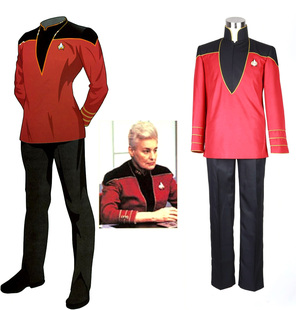 星际迷航Star trek下一代TNG船长 舰长制服cosplay男装日常全套
